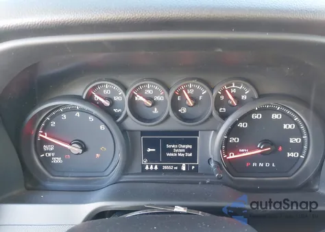 2024 Chevrolet Silverado 1500 2Wd Short Bed Custom из США, поврежденный, VIN 1GCPABEK8RZ308219